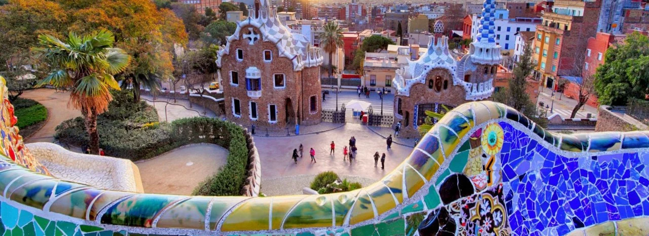 Gaudi park, Barcelona, Spain